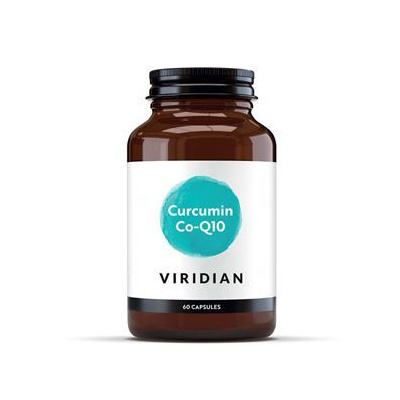 Viridian Curcumin Co-Q10 60 kapslí (Kurkumin a Koenzym Q10)