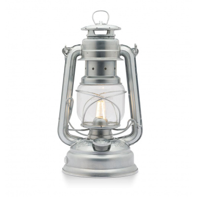 Feuerhand Lampa LED Lantern Baby Special 276 - 25,5 cm ZINK