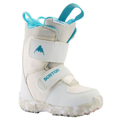 Burton MINI GROM white dětské snb boty - 27EUR bílá