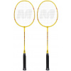 Badmintonová raketa Merco Exel set žlutá (29695)