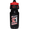 Plastová láhev na pití MAXIMA RACING SC1 WATER BOTTLE černá/červená, obsah 710 ml (24 U.S. fl oz.) (láhev bez obsahu BPA, vyrobena z bezpečných materiálů schválených FDA)