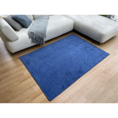 kusový modrý koberec eton 200 x 300 cm – Heureka.cz