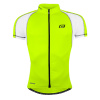 Dres FORCE T10 krátký rukáv, fluo-bílý (Barva fluo-bílá, velikost M)