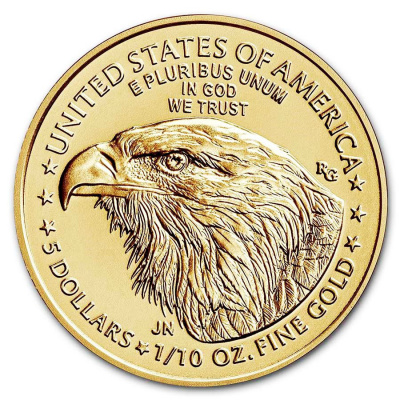 US Mint - Zlatá mince American Gold Eagle 1/10 oz Type2
