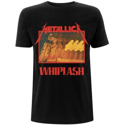 Metallica Tričko Whiplash Pánské Black L