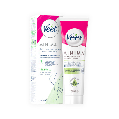 VEET Minima Depilační krém pro suchou pokožku 100 ml