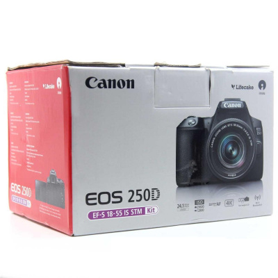 Canon EOS 250D Kit 18-55 mm IS STM černá