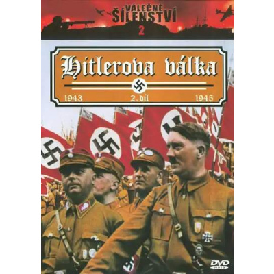 Válečné šílenství 2 - Hitlerova válka - 2.díl - DVD /slim,plast/