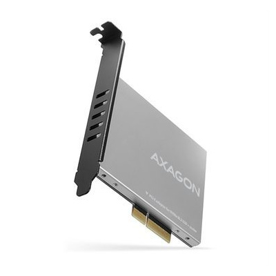 AXAGON PCEM2-NC / PCIe x4 - NVME + SATA M.2 Adaptér / pasivní chladič (PCEM2-NC)