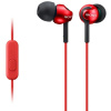 HF Stereo Sony MDR-EX110AP hudební sluchátka do uší červená