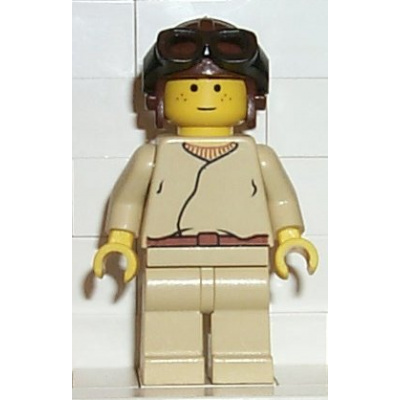 LEGO STAR WARS 007 - Anakin Skywalker (Brown Helmet)