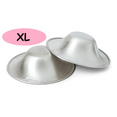 XL SILVERETTE® Léčivé kloboučky - pár - velikost XL (Zdravotnický prostředek pro kojící matky)