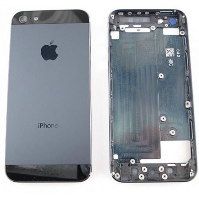Kryt baterie Apple iPhone 5 Zadní se středem black