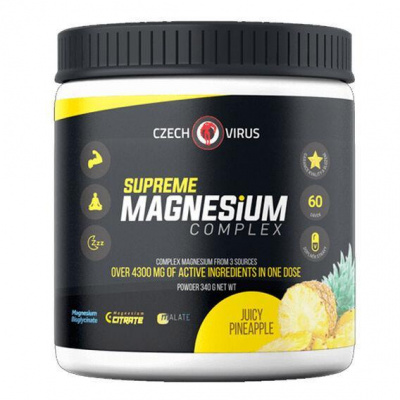 Czech Virus Supreme Magnesium Complex 340g - Pomeranč