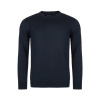 Jemný svetřík ze 100% pima bavlny Barbour Pima Cotton Crew Neck Sweater — Navy