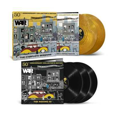 5LP War: The World Is A Ghetto (2xgold + 3xblack Vinyl Box, Black Friday Rsd 2023)