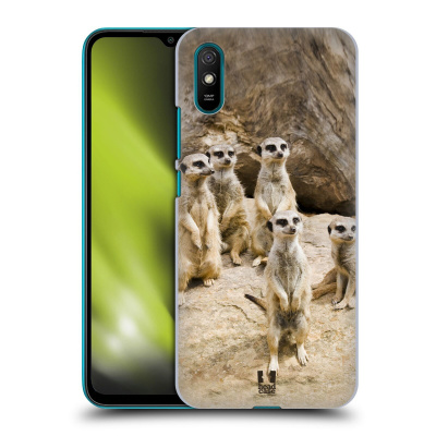 Plastové pouzdro na mobil Xiaomi Redmi 9A / Xiaomi Redmi 9AT - Head Case - DIVOČINA – SURIKATY (Plastový kryt, pouzdro, obal na mobilní telefon Xiaomi Redmi 9A / Xiaomi Redmi 9AT s motivem DIVOČINA –