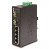 Planet ISW-621TF, 4x 10/100Base-TX+ 2x 100FX SFP, DIN, IP30, -40 až 75 st.C PLANET Technology ISW-621TF