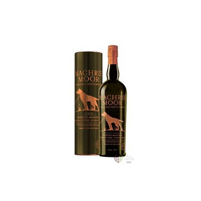the Arran „ Machrie Moor no.7 ” peated single malt whisky 46% vol. 0.70 l