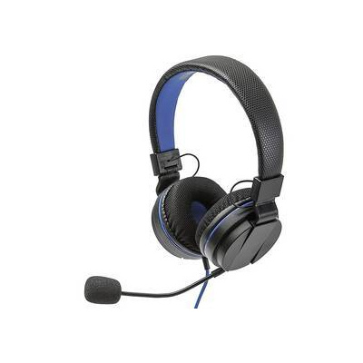 Headset SnakeByte HEAD:SET 4 (PS4) (SB913082) černý/modrý