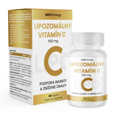 MOVit Energy MOVit Lipozomální Vitamin C 500 mg, 60 kapslí