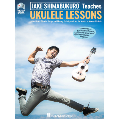 Jake Shimabukuro Teaches Ukulele Lessons - Book with Full-Length Online Video psn pro ukulele 992371
