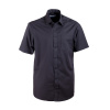 Černá pánská košile rovná Aramgad 40132, Velikost 43/44 (XL)