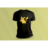 Sandratex Dětské bavlněné tričko Pokémon Pikachu. Černá velikost 116 (5-6 let)