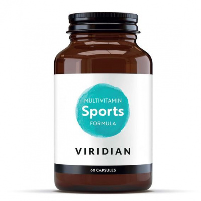 Viridian Nutrition Sports Multi 60 kapslí (Vitamíny, minerály a rostlinné extrakty) Varianta: Sports Multi 60 kapslí (Vitamíny, minerály a rostlinné extrakty)