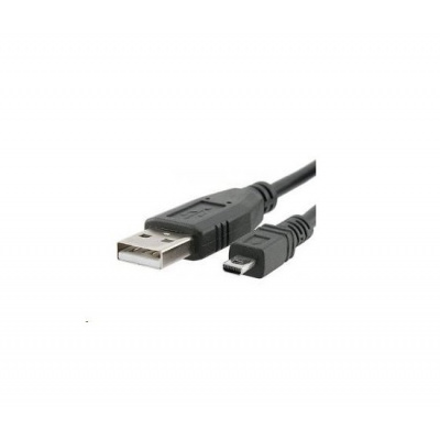 PREMIUMCORD Kabel USB 2.0 A-B mini, 8pinů, 2m Sanyo, Panasonic LUMIX