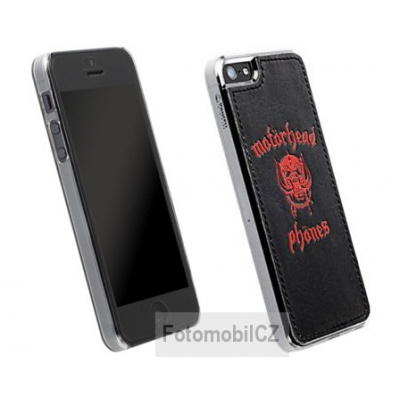 Krusell zadní kryt METROPOLIS pro Apple iPhone 5 / 5S / SE černá/červená