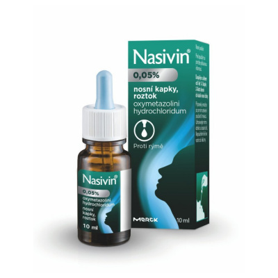 Nasivin 0,05% 0,5 mg/ml nas.gtt.sol.10 ml