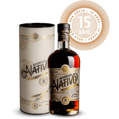 AUTENTICO NATIVO 15Y 40% 0,7l (tuba)