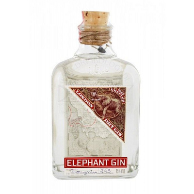 Elephant London Dry Gin 45 % 0,5 l (holá láhev)