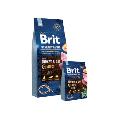 Brit Premium by Nature Light váha: 3kg