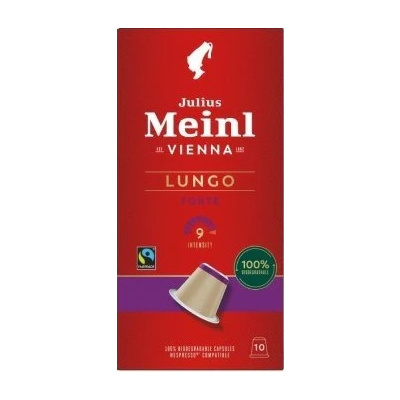 Julius Meinl INSPRESSO Lungo Kompostovatelné kávové kapsle Faitrade do Nespresso 10ks