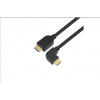 XERXES HDMI A 1.4 (M) - HDMI A 1.4 (M) úhlový levý, 1m propojovací kabel