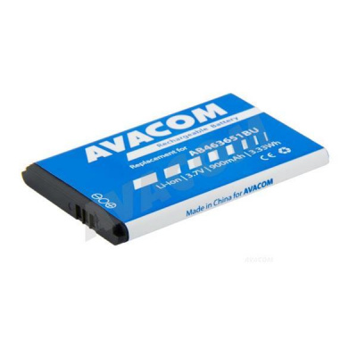 281988 - Avacom AVACOM Náhradní baterie do mobilu Samsung AB463651BU Li-Ion 3,7V 900mAh (náhrada AB463651BU) - GSSA-S5610-900