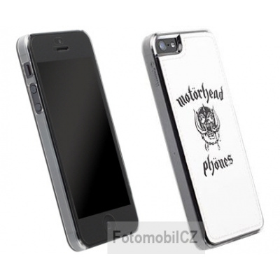 Krusell zadní kryt METROPOLIS pro Apple iPhone 5 / 5S / SE, bílá/černá