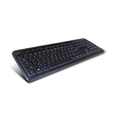 C-TECH klávesnice CZ/SK KB-102M USB slim black multimediální (KB-102M-U-BL)