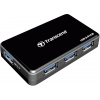 Transcend TS-HUB3K 4 porty USB 3.0 hub černá