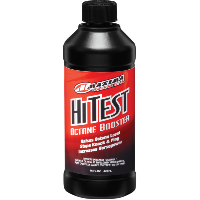 Koncentrovaný oktanový zesilovač MAXIMA RACING OIL FUEL OCTANE BOOST 2 nebo 4-taktní motory obsah 473 ml (Hi Test Octane Booster)