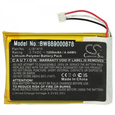 VHBW Baterie pro Sony MDR-DS7500, 1200 mAh - neoriginální