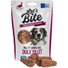 Brit DOG Let’s Bite Meat Snacks Duck Fillet 80 g (expedujeme d 48 hod.)