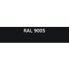 Klempířský prvek - Odbočka do sudu pr. 80mm barevný pozink - černý RAL 9005