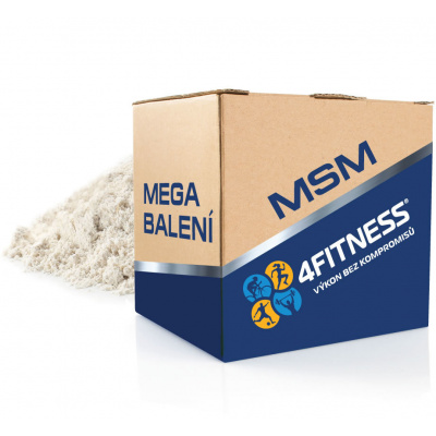 4fitness.cz MSM 25 kg | Methylsulfonylmethan