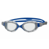 Zoggs Plavecké brýle - Predator Flex - Regular Fit šedá/modrá/transparentní