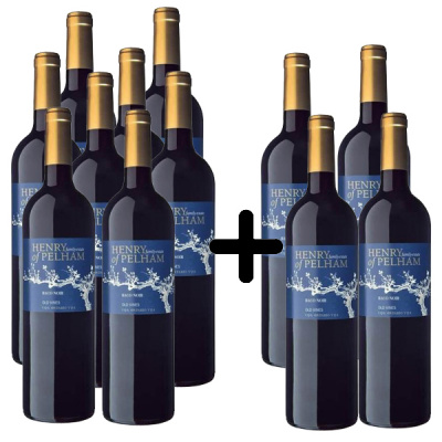 Baco Noir Old Vines Henry of Pelham 0,75 l 8+4 ZDARMA 13,5 %