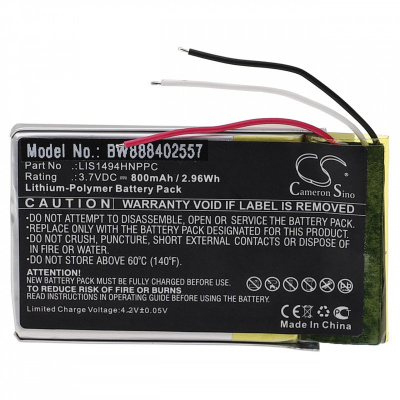VHBW Baterie pro Sony MDR-HW700DS, 800 mAh - neoriginální