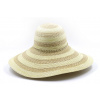 Dámský slaměný klobouk s velkou krempou - Marone Velikost: Unisize (S-XL)